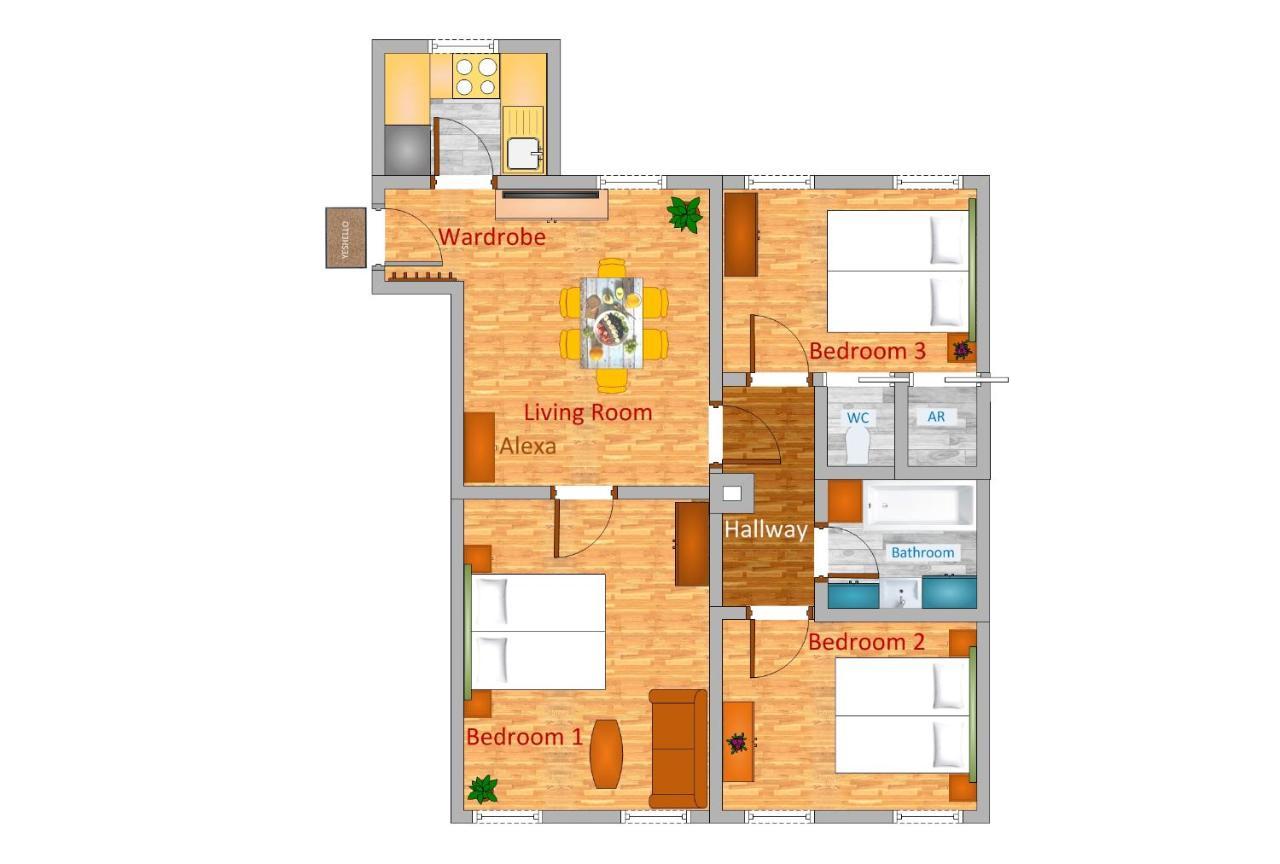 Spacious Vienna Central Station Residence Eksteriør billede
